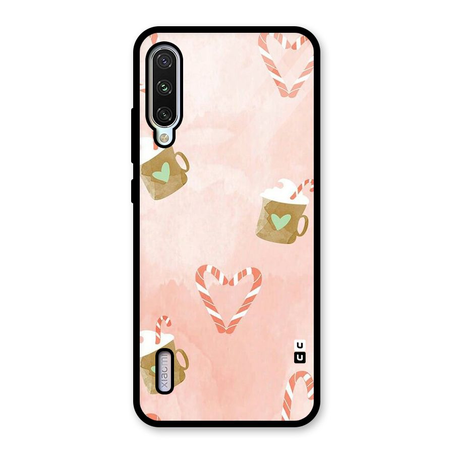 Coffee And Candies Glass Back Case for Mi A3