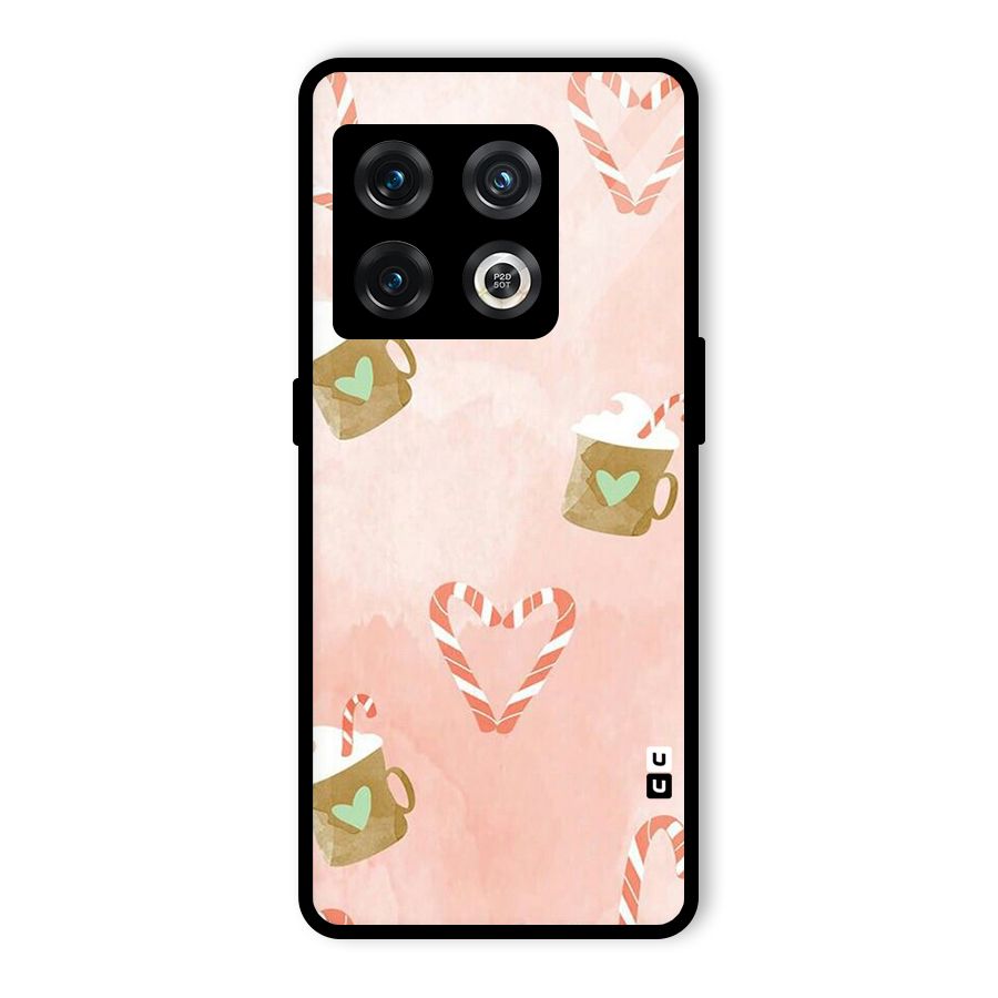 Coffee And Candies Glass Back Case for OnePlus 10 Pro 5G