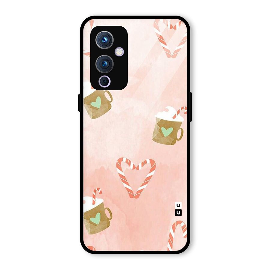 Coffee And Candies Glass Back Case for OnePlus 9
