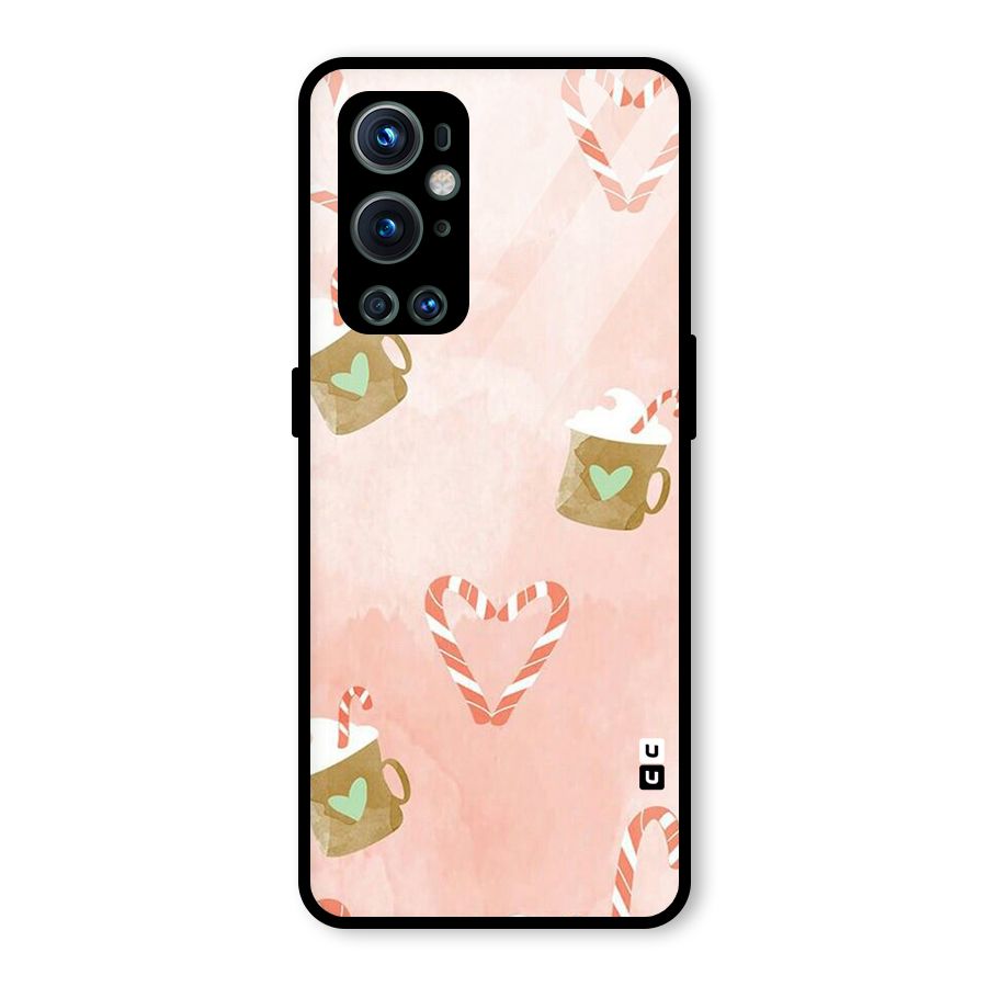 Coffee And Candies Glass Back Case for OnePlus 9 Pro