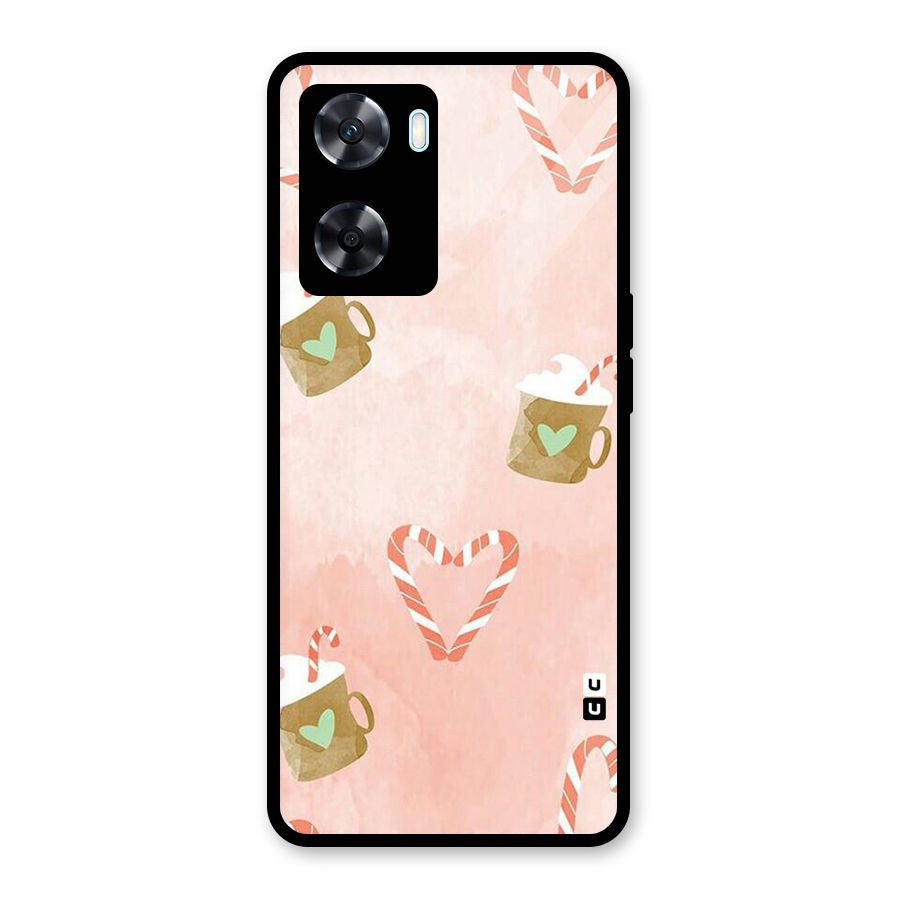 Coffee And Candies Glass Back Case for Oppo A77