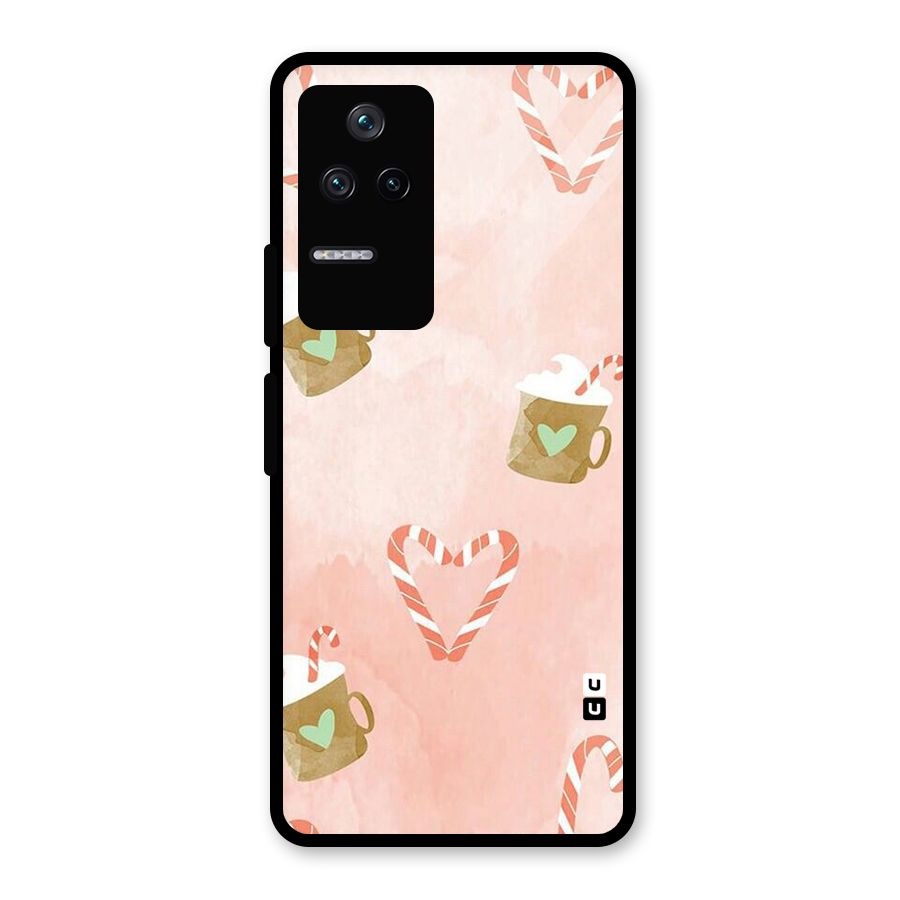 Coffee And Candies Glass Back Case for Poco F4 5G