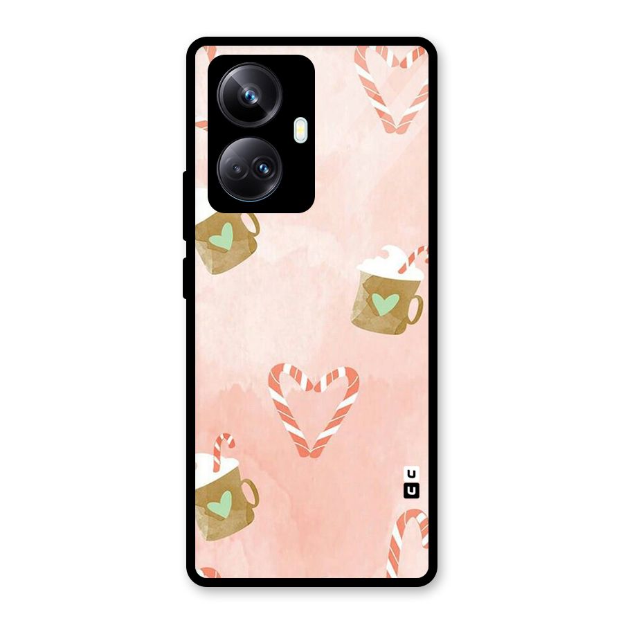 Coffee And Candies Glass Back Case for Realme 10 Pro Plus
