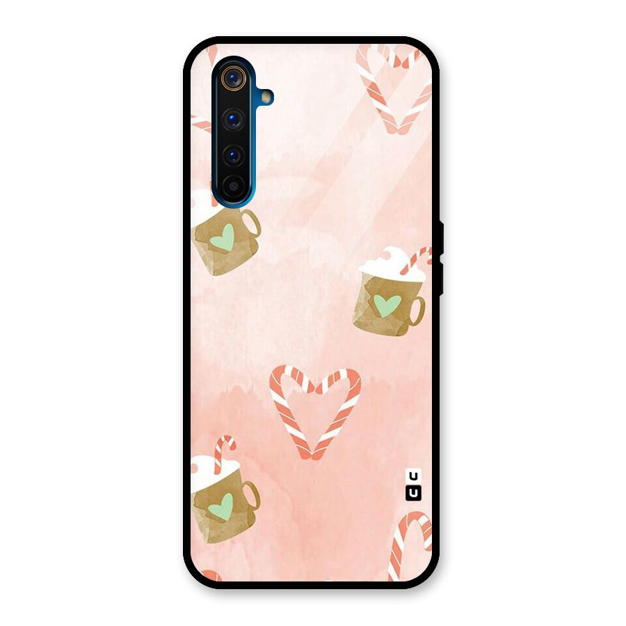 Coffee And Candies Glass Back Case for Realme 6 Pro