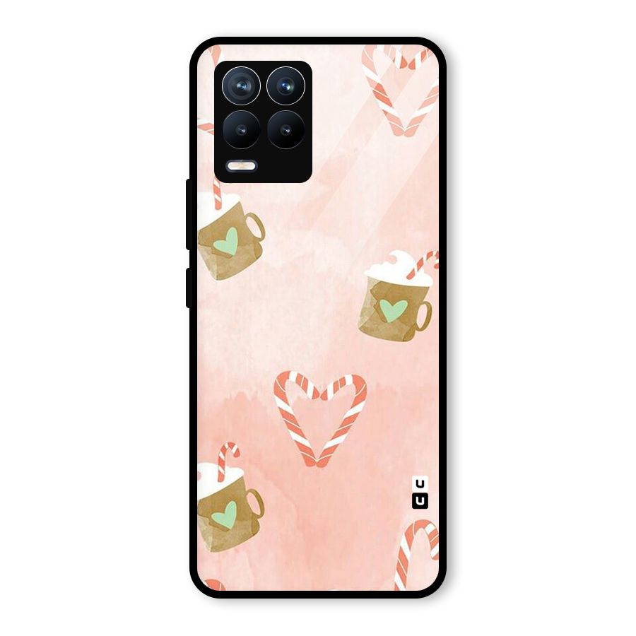 Coffee And Candies Glass Back Case for Realme 8 Pro