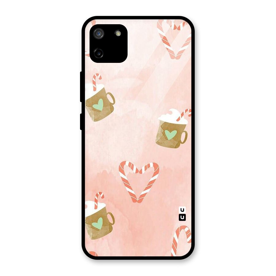 Coffee And Candies Glass Back Case for Realme C11