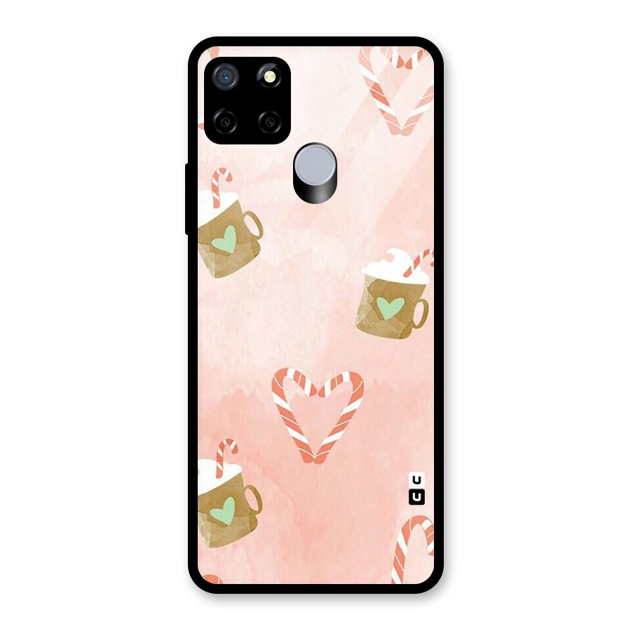 Coffee And Candies Glass Back Case for Realme C12