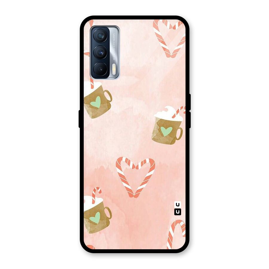 Coffee And Candies Glass Back Case for Realme X7