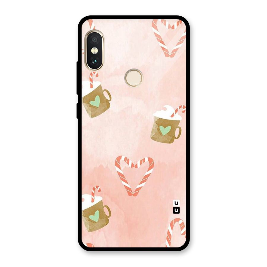 Coffee And Candies Glass Back Case for Redmi Note 5 Pro