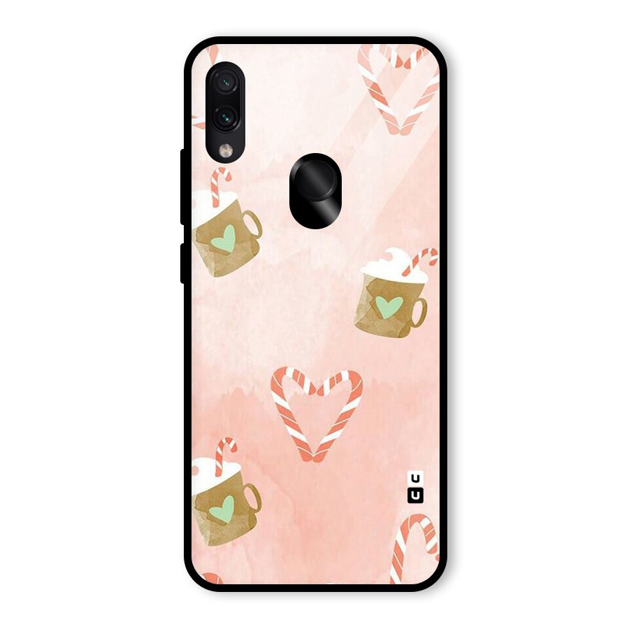 Coffee And Candies Glass Back Case for Redmi Note 7 Pro
