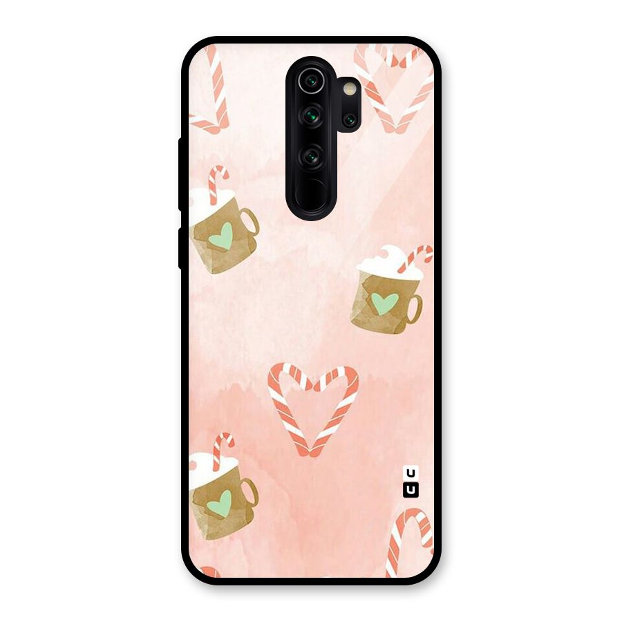 Coffee And Candies Glass Back Case for Redmi Note 8 Pro