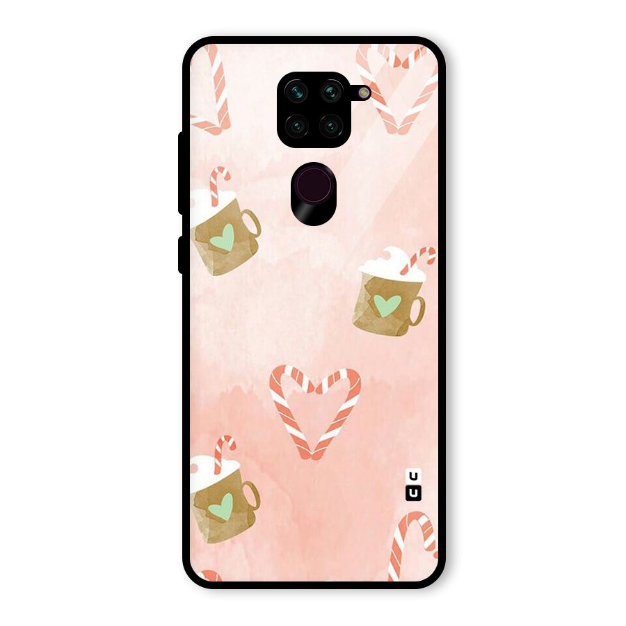 Coffee And Candies Glass Back Case for Redmi Note 9