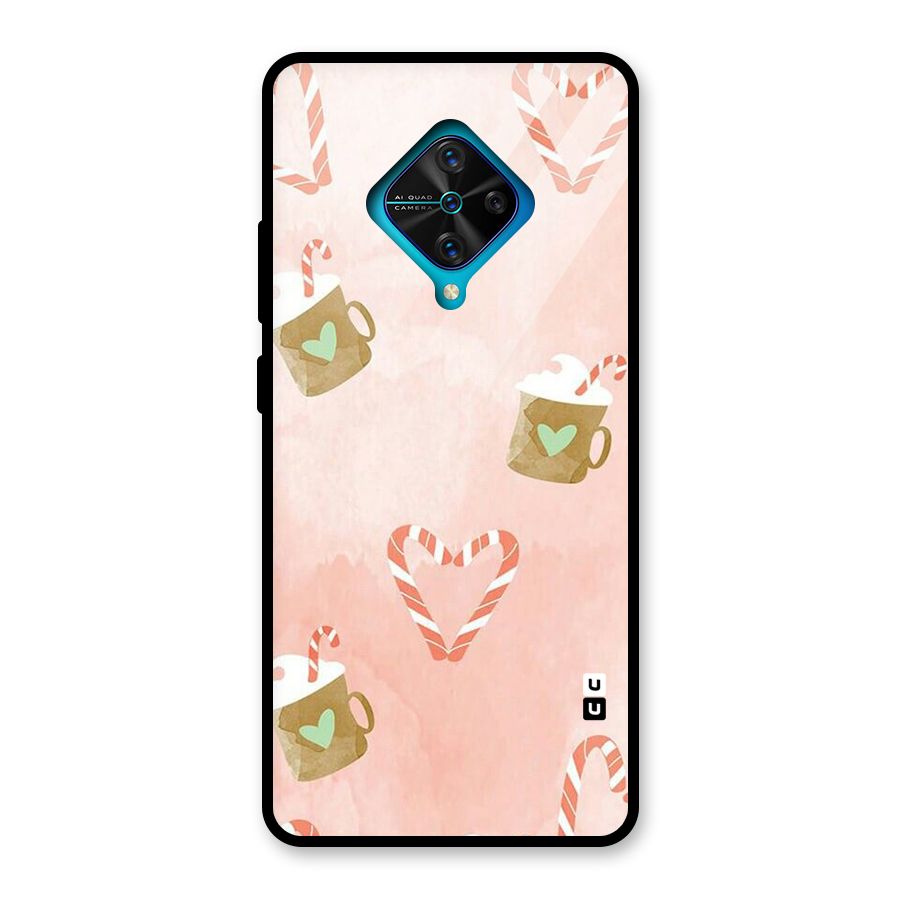 Coffee And Candies Glass Back Case for Vivo S1 Pro