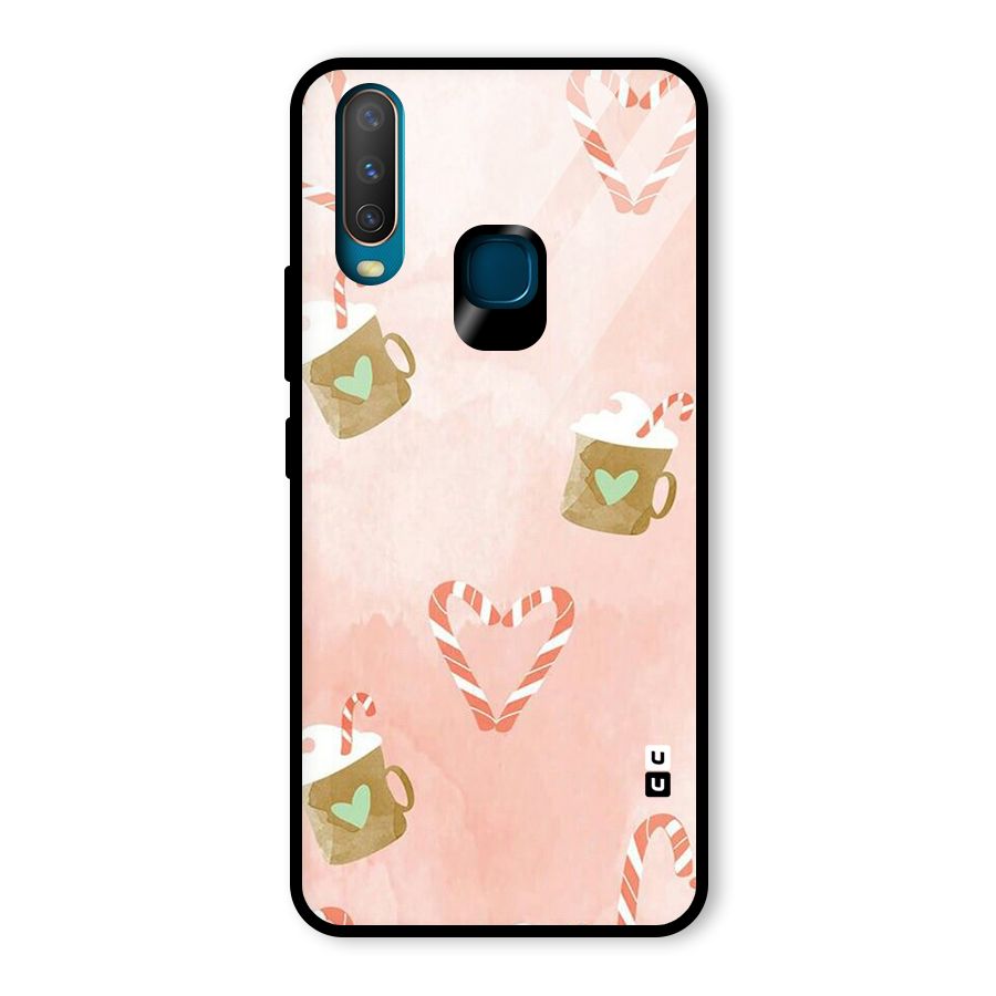 Coffee And Candies Glass Back Case for Vivo U10