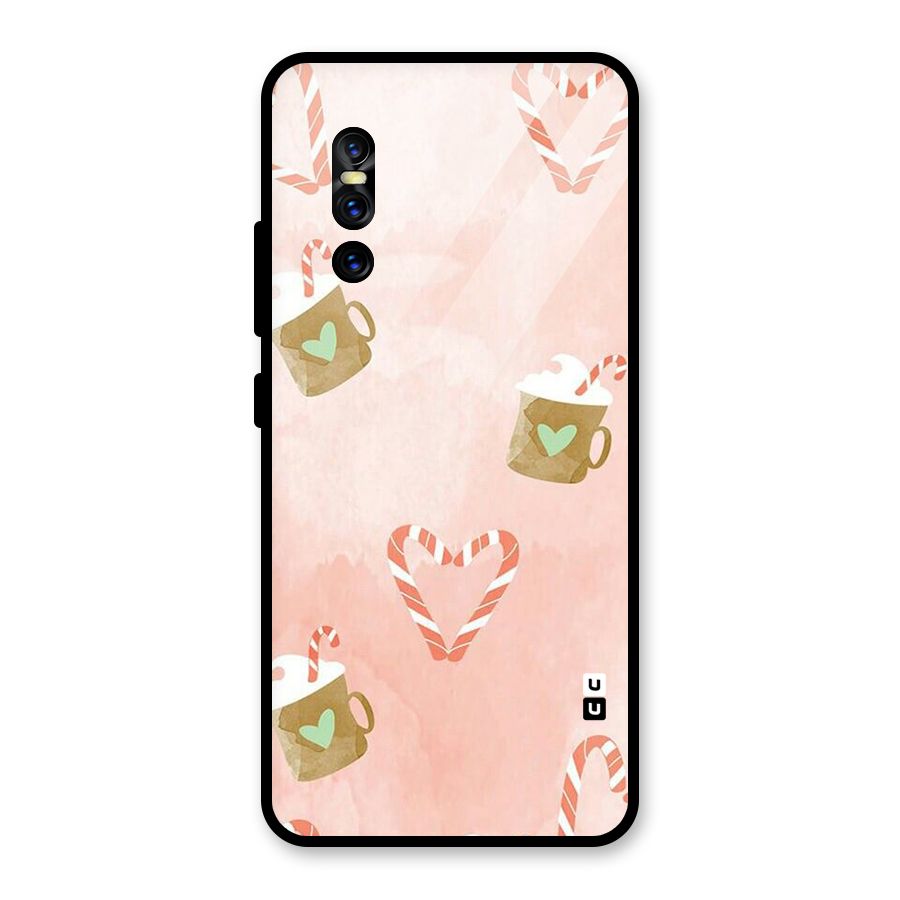 Coffee And Candies Glass Back Case for Vivo V15 Pro