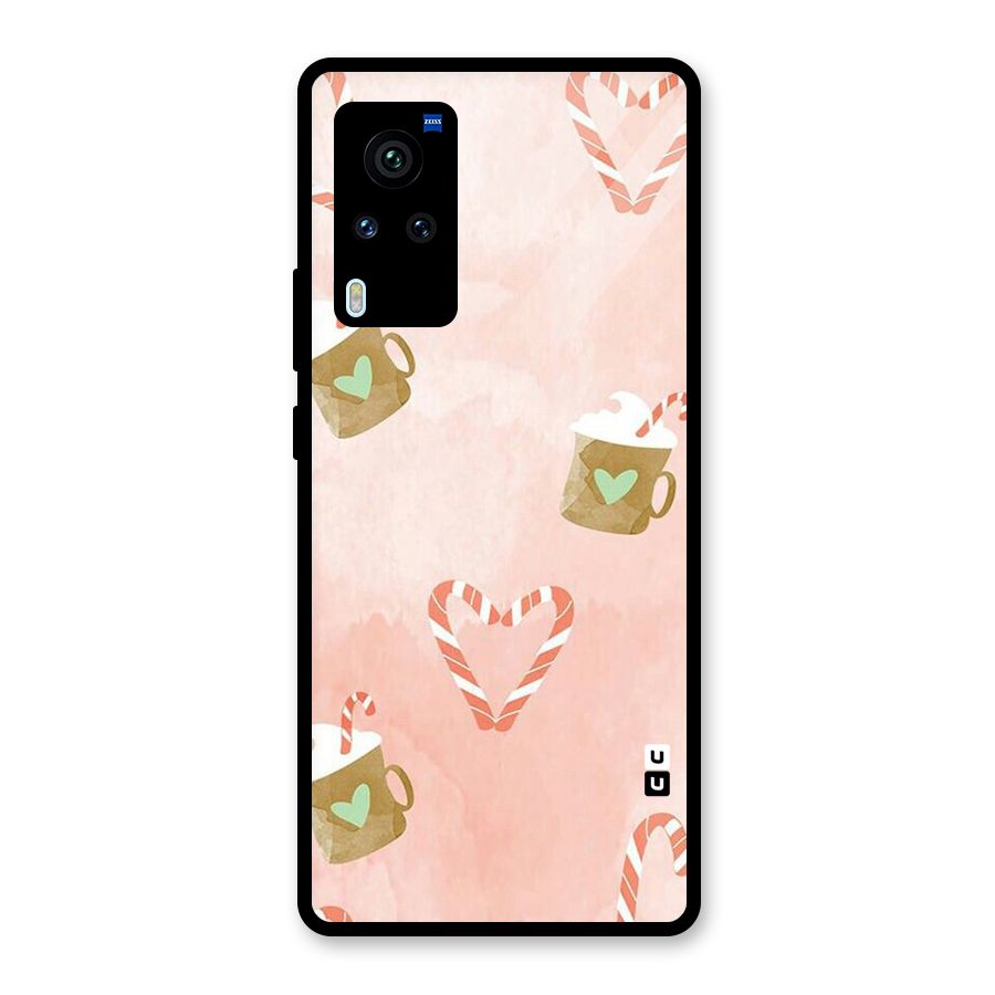 Coffee And Candies Glass Back Case for Vivo X60 Pro