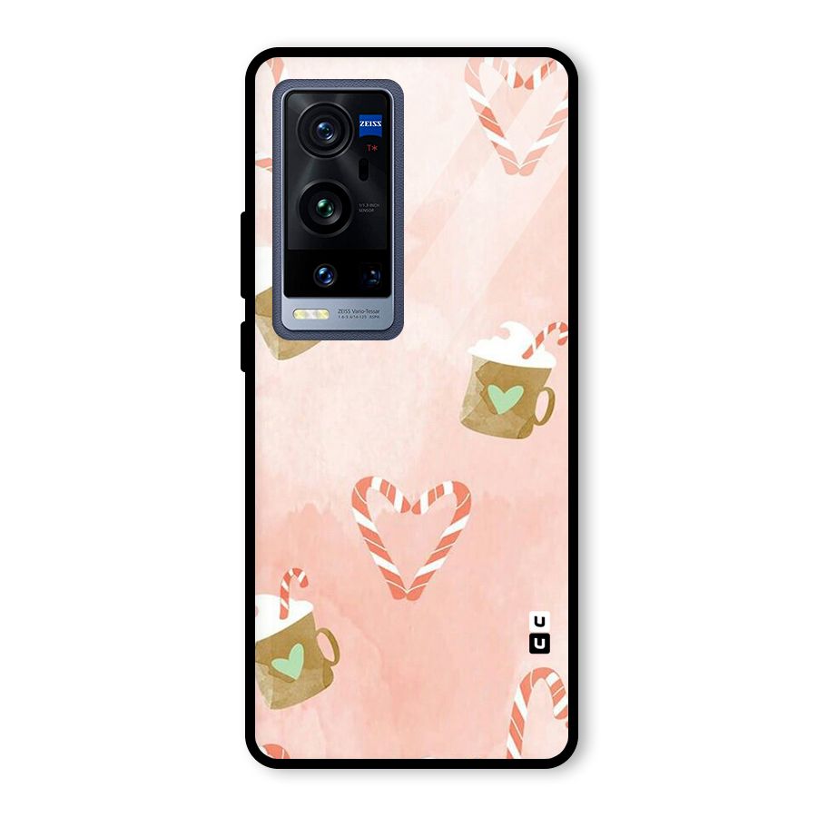 Coffee And Candies Glass Back Case for Vivo X60 Pro Plus