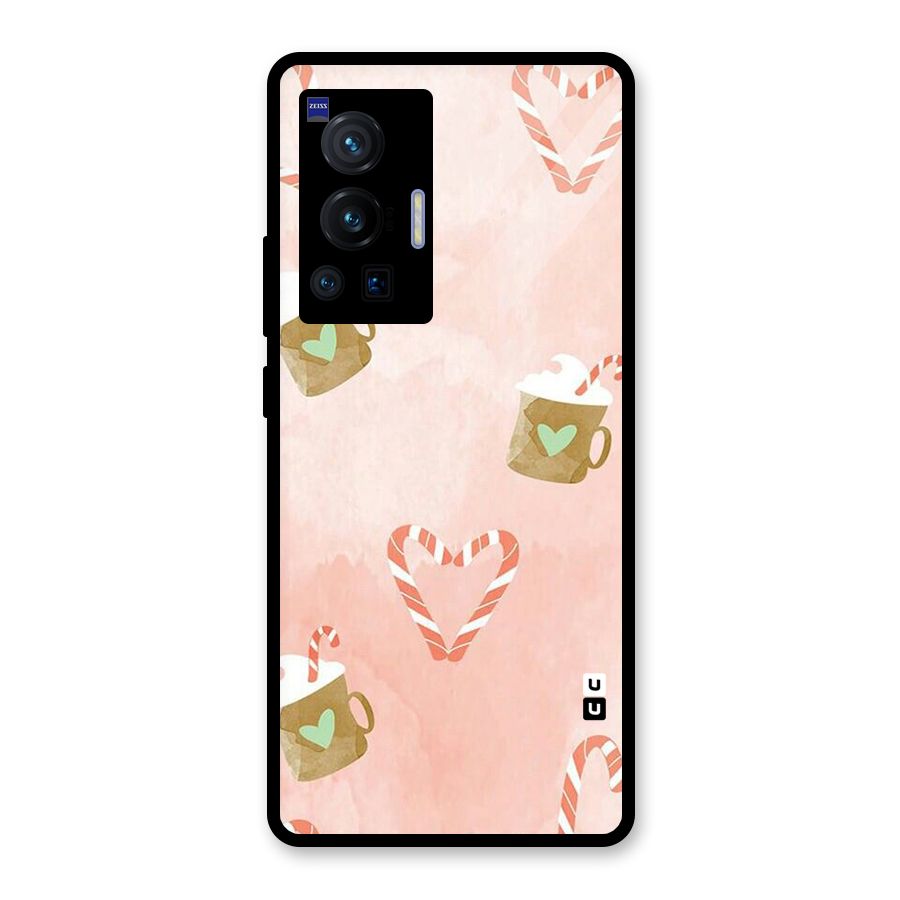 Coffee And Candies Glass Back Case for Vivo X70 Pro