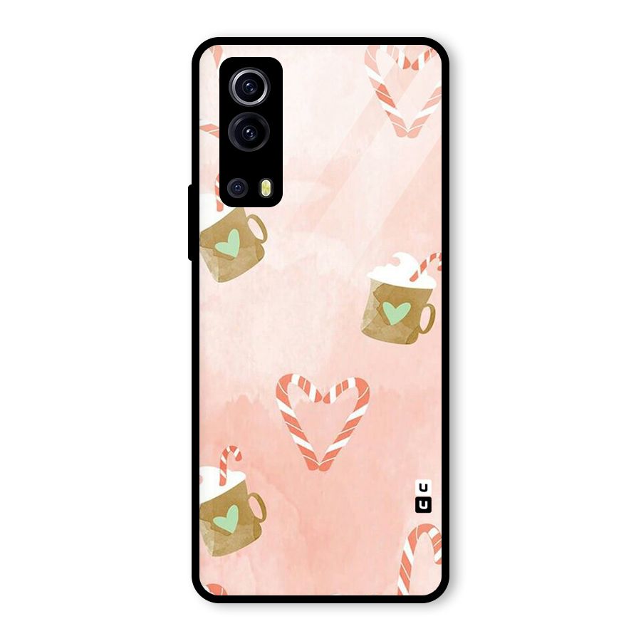 Coffee And Candies Glass Back Case for Vivo iQOO Z3