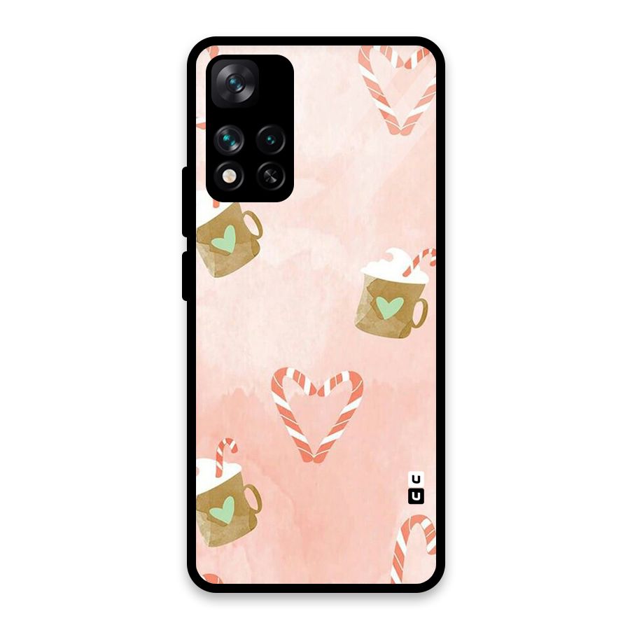 Coffee And Candies Glass Back Case for Xiaomi 11i HyperCharge 5G
