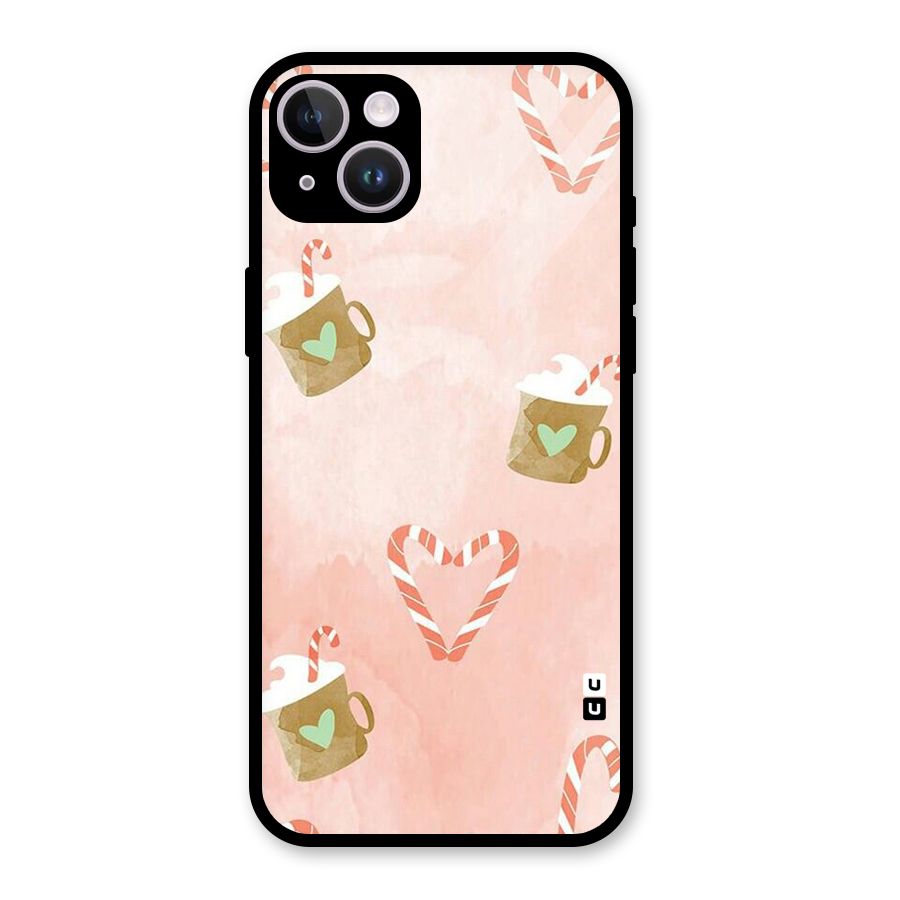 Coffee And Candies Glass Back Case for iPhone 14 Plus