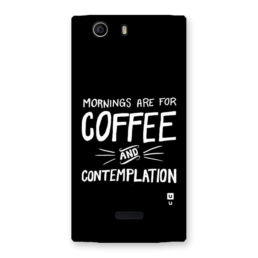 Coffee And Contemplation Back Case for Canvas Nitro 2 E311