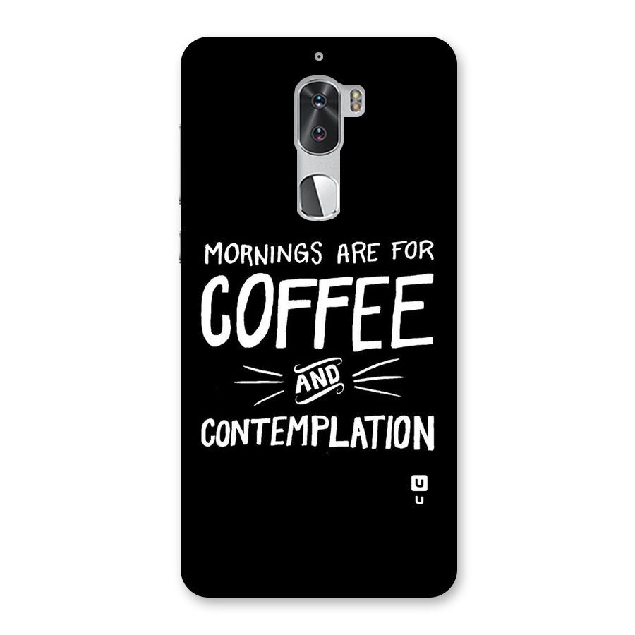 Coffee And Contemplation Back Case for Coolpad Cool 1