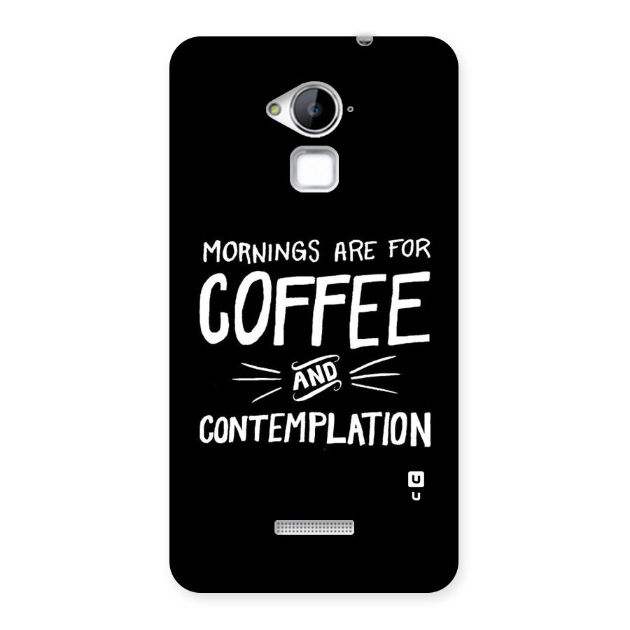 Coffee And Contemplation Back Case for Coolpad Note 3