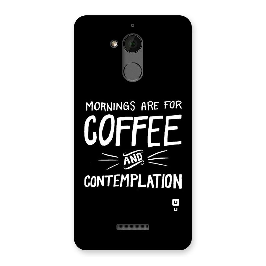 Coffee And Contemplation Back Case for Coolpad Note 5