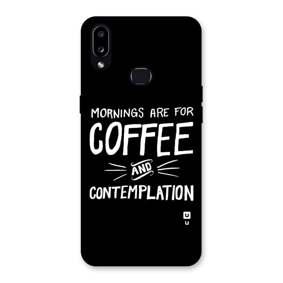 Coffee And Contemplation Back Case for Galaxy A10s
