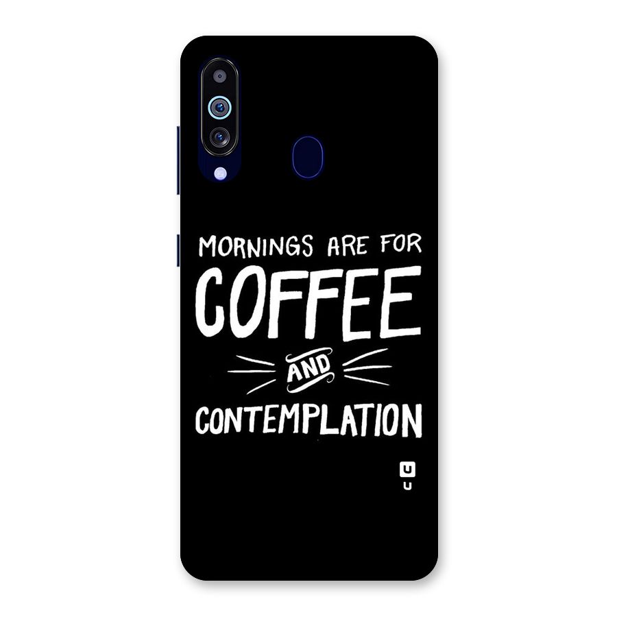 Coffee And Contemplation Back Case for Galaxy M40