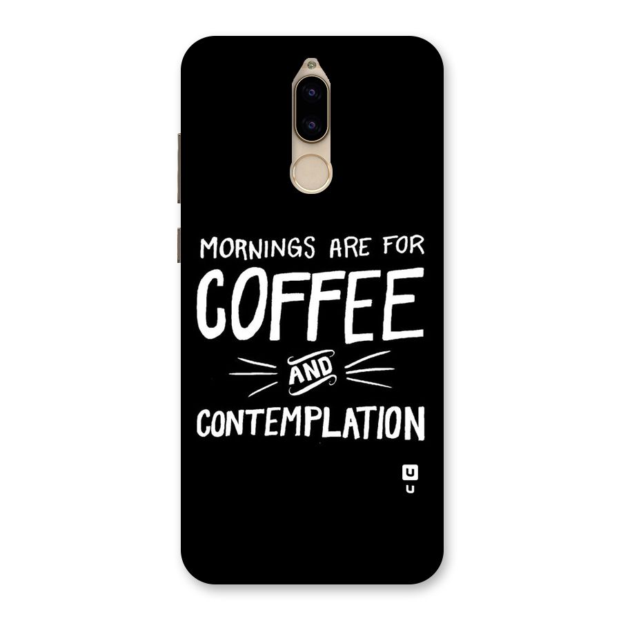 Coffee And Contemplation Back Case for Honor 9i