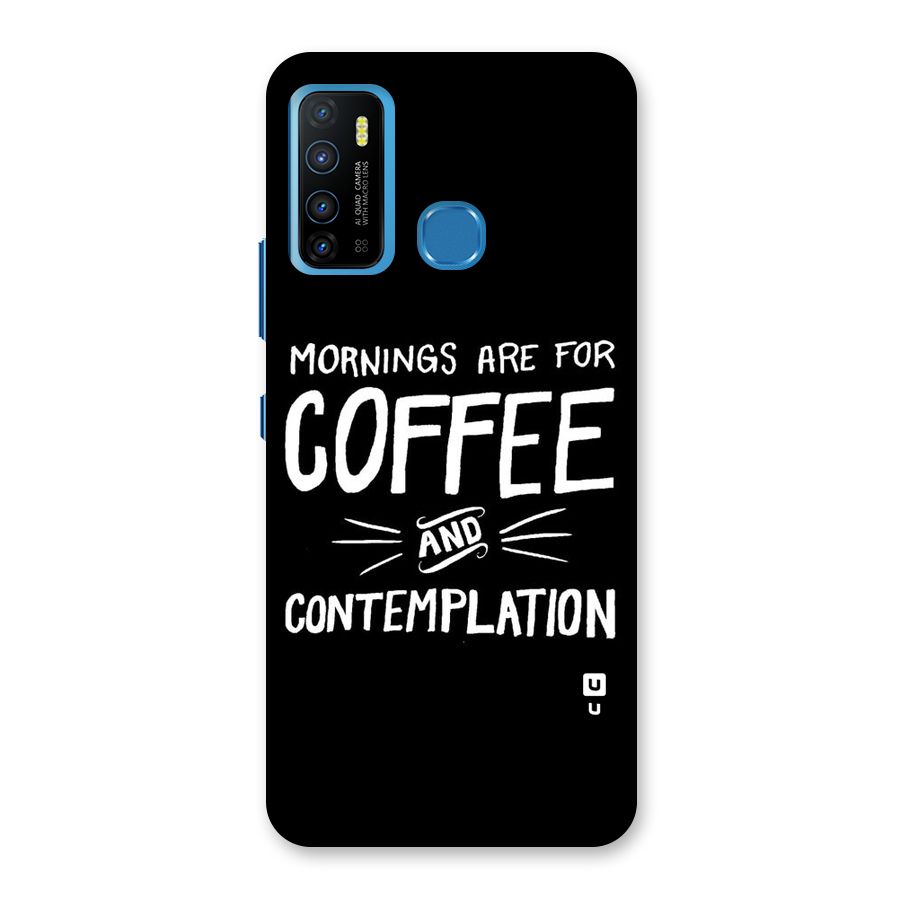 Coffee And Contemplation Back Case for Infinix Hot 9