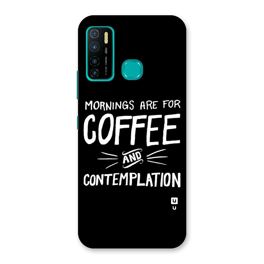 Coffee And Contemplation Back Case for Infinix Hot 9 Pro