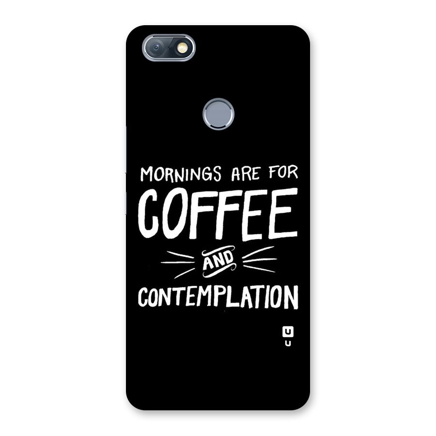 Coffee And Contemplation Back Case for Infinix Note 5