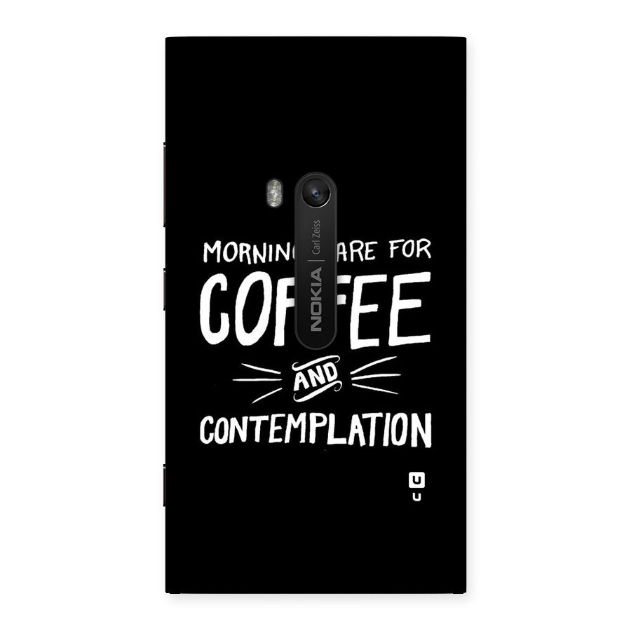 Coffee And Contemplation Back Case for Lumia 920