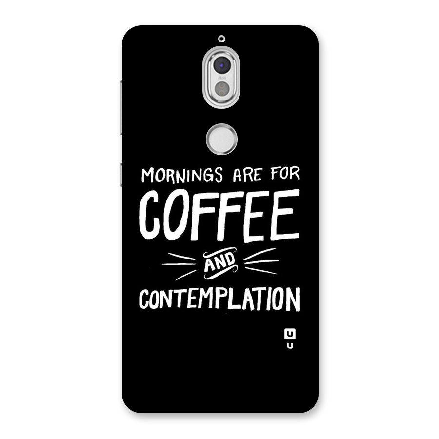 Coffee And Contemplation Back Case for Nokia 7
