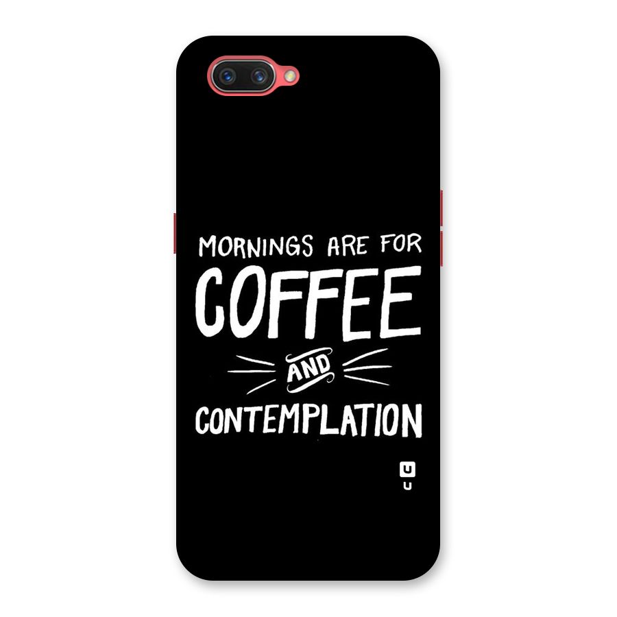 Coffee And Contemplation Back Case for Oppo A3s
