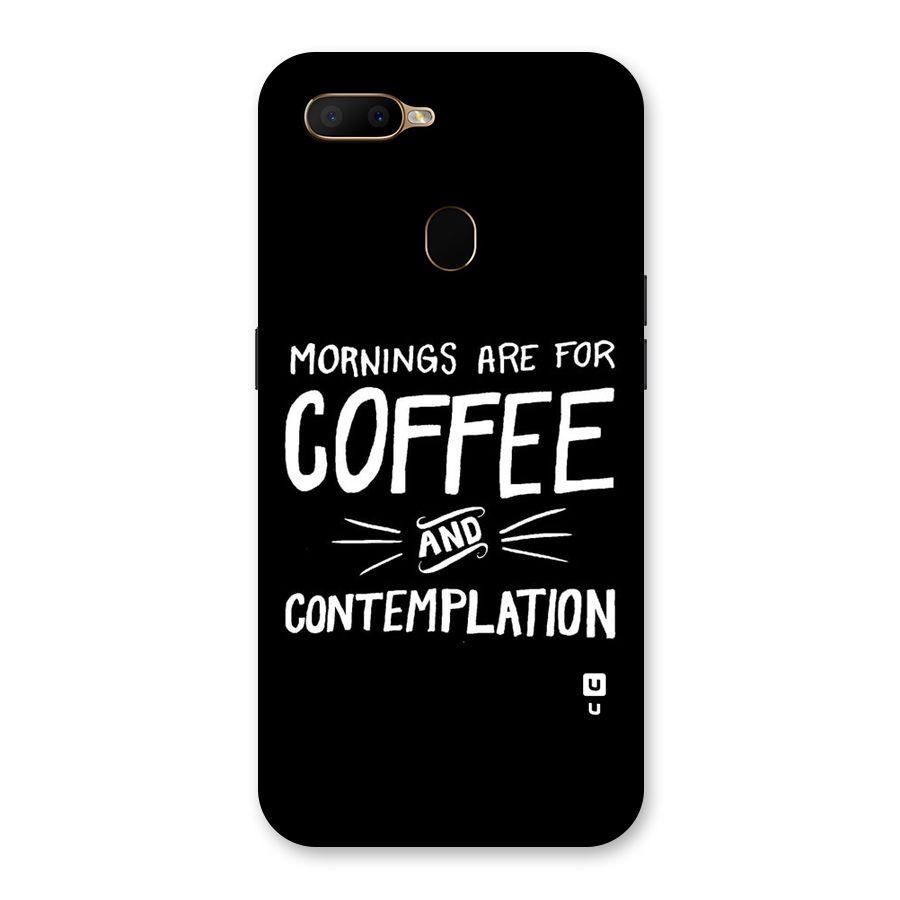 Coffee And Contemplation Back Case for Oppo A5s