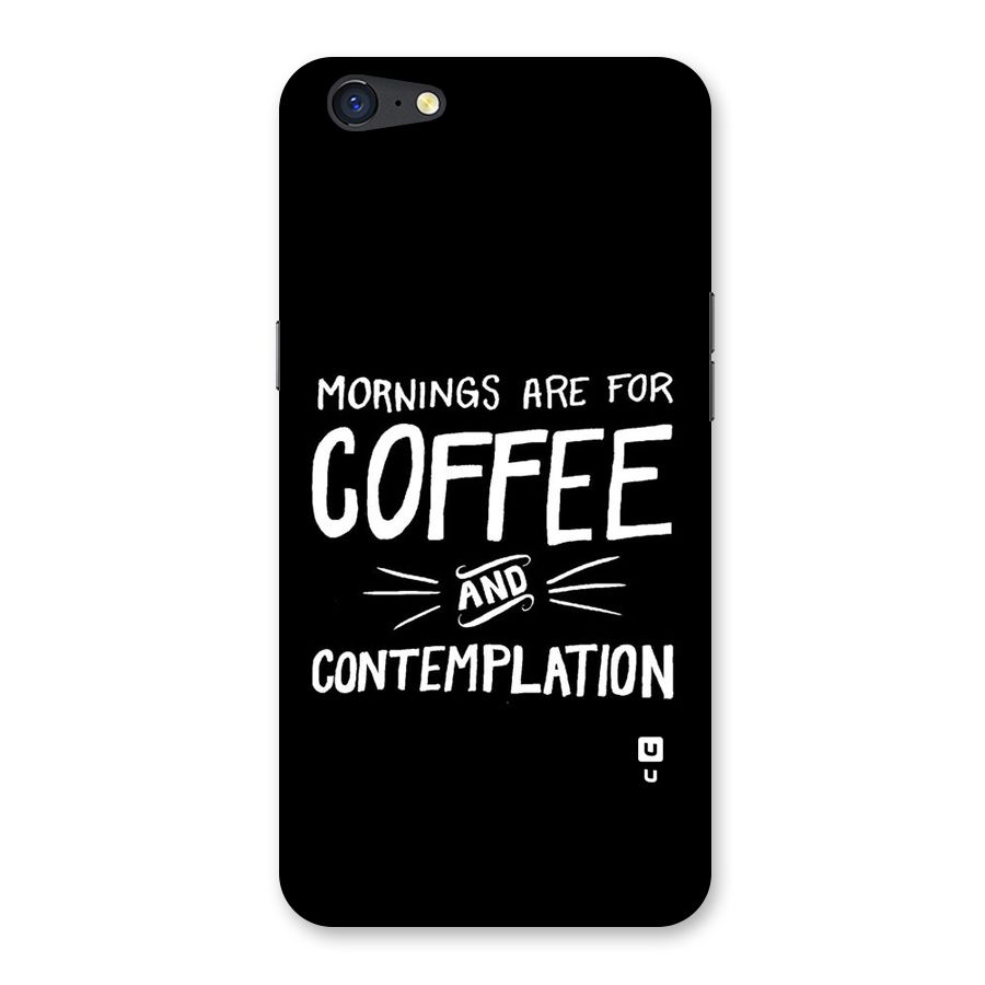 Coffee And Contemplation Back Case for Oppo A71