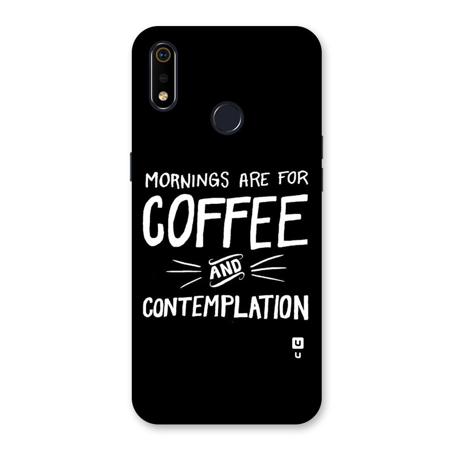 Coffee And Contemplation Back Case for Realme 3i