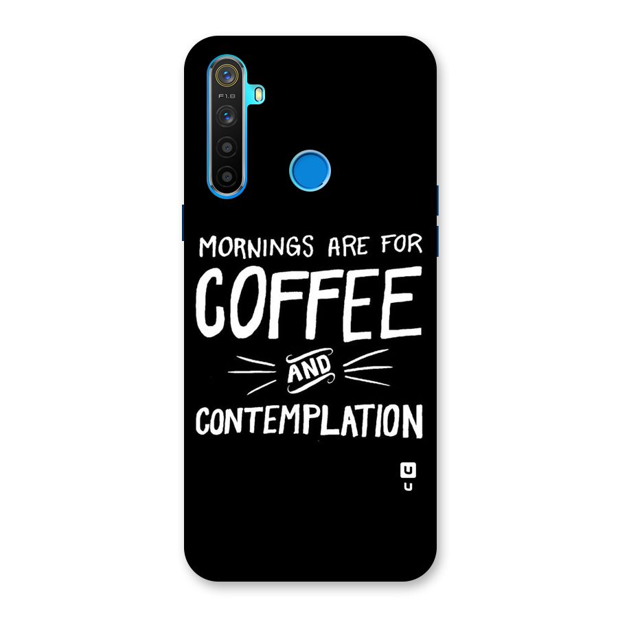Coffee And Contemplation Back Case for Realme 5s