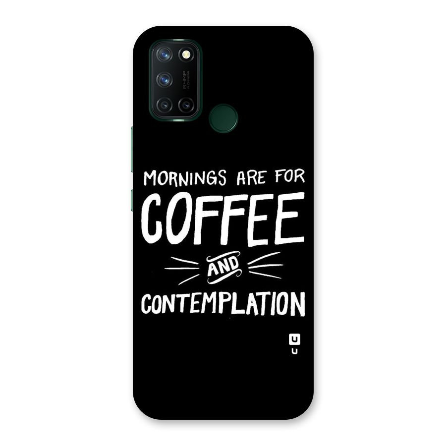 Coffee And Contemplation Back Case for Realme 7i