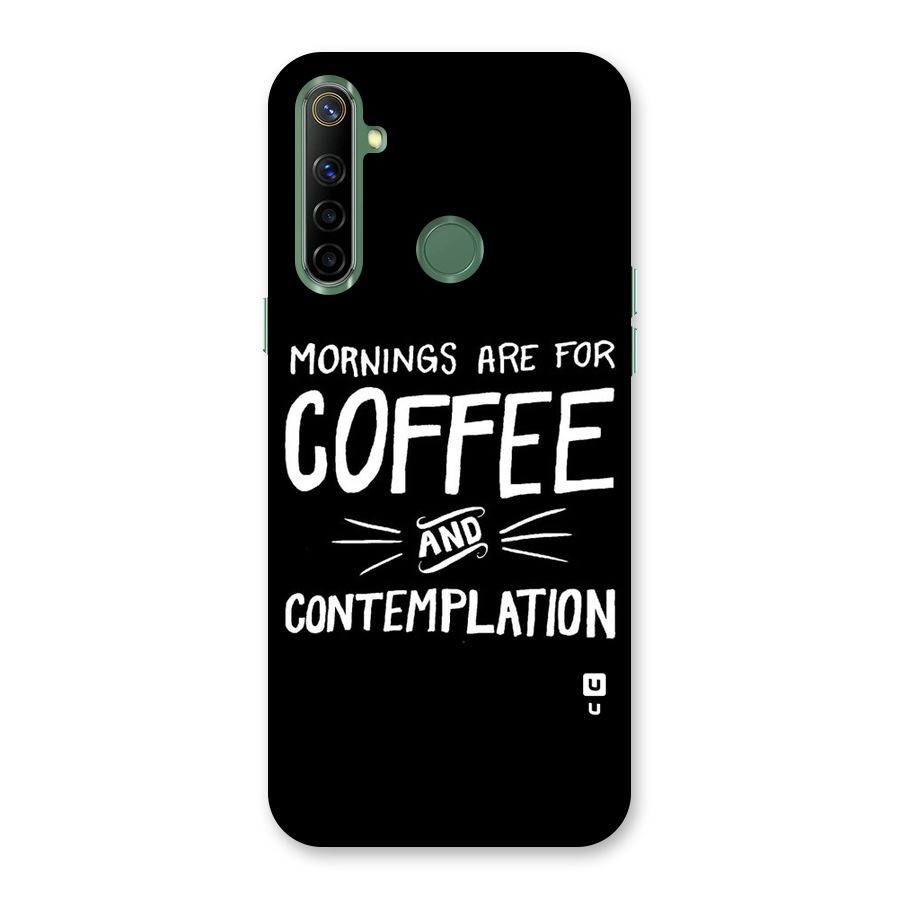 Coffee And Contemplation Back Case for Realme Narzo 10