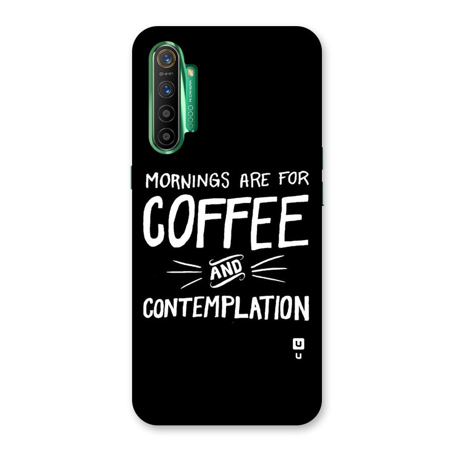 Coffee And Contemplation Back Case for Realme X2