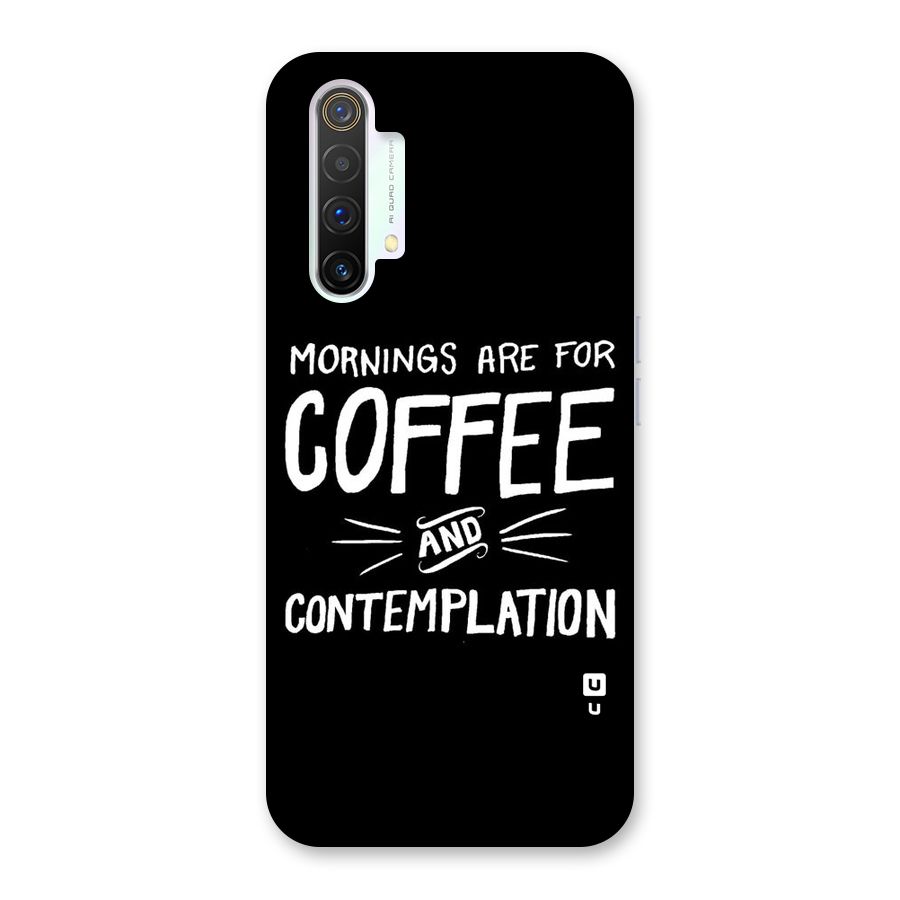 Coffee And Contemplation Back Case for Realme X3 SuperZoom