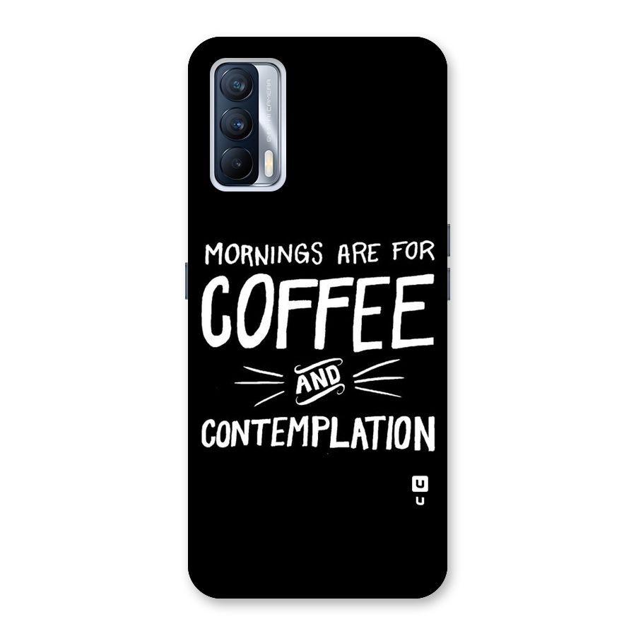 Coffee And Contemplation Back Case for Realme X7