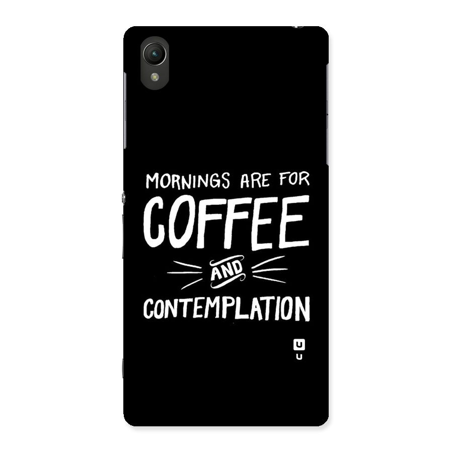Coffee And Contemplation Back Case for Sony Xperia Z2