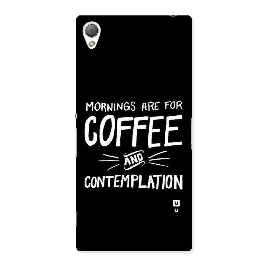 Coffee And Contemplation Back Case for Sony Xperia Z3