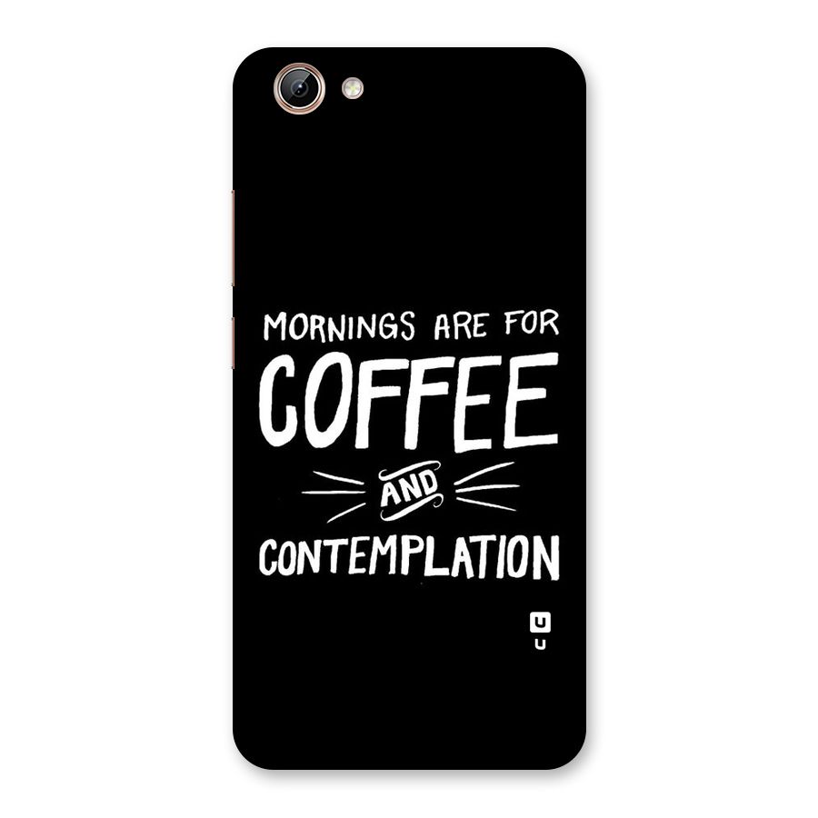 Coffee And Contemplation Back Case for Vivo Y71i
